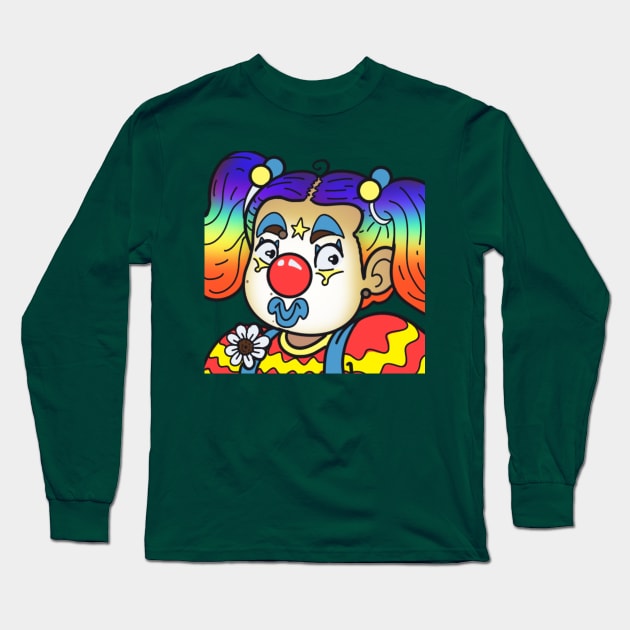 Clown emote Long Sleeve T-Shirt by nataliamcaban